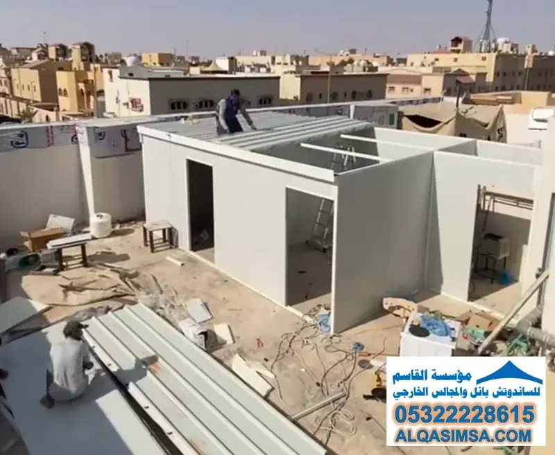 مقاسات الساندوتش بانل - الطول والعرض والسماكة