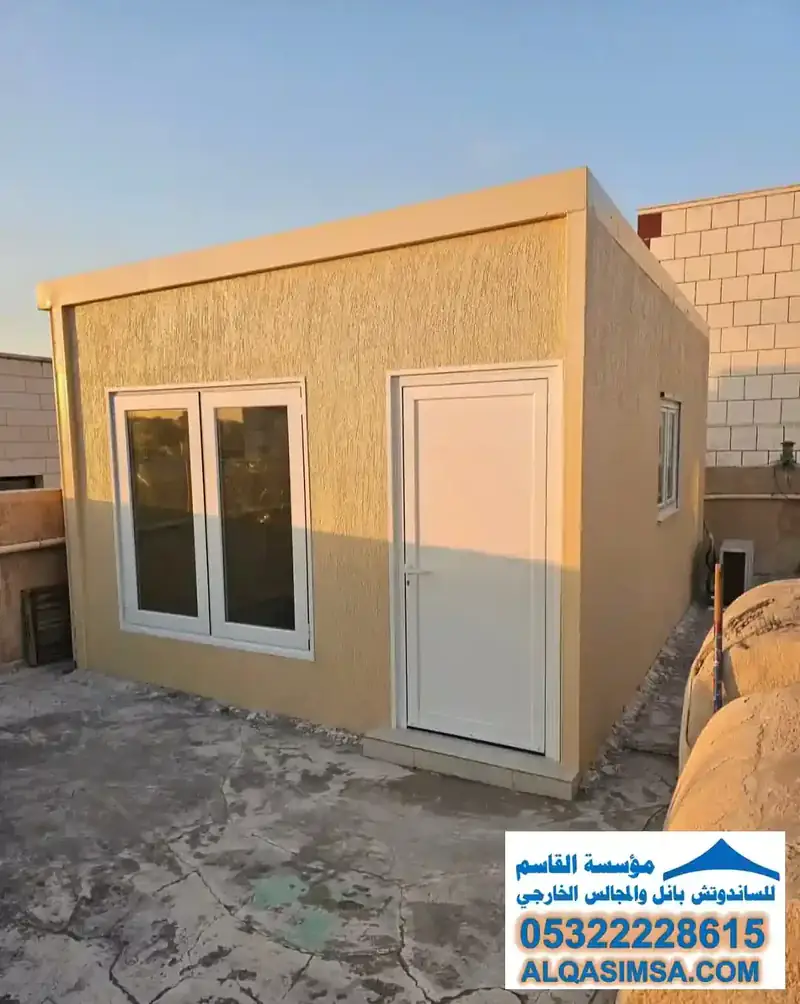 غرف فوق السطح - غرف سطح ساندوتش بانل