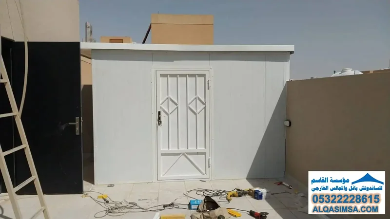 غرفة سطح غسيل | غرف غسيل على السطح ساندوتش بانل | الرياض 2026