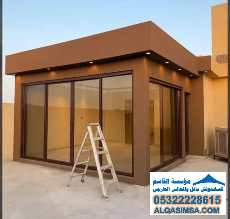 سقف ساندوتش بانل للمشاريع الصناعية والسكنية