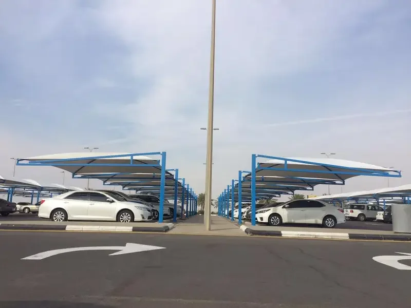 مظلات محطات الشحن