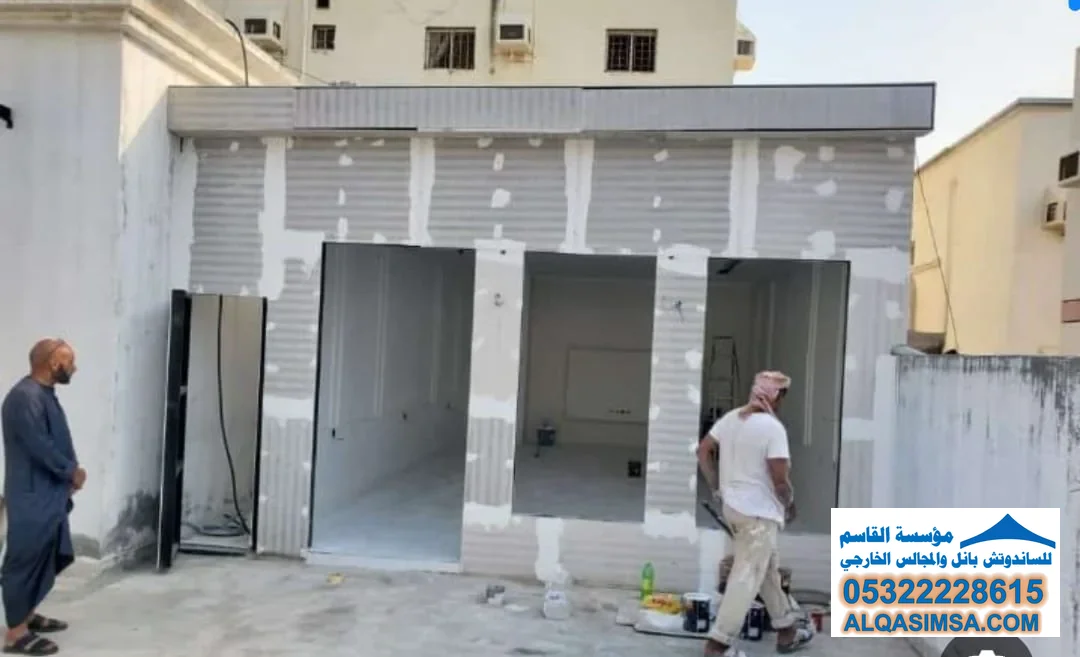مقاول غرف ملاحق اسمنت بورد في الرياض